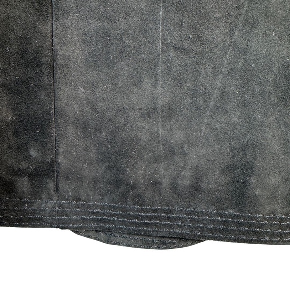 Rare Vintage Bart by Sibylle Lyn Black Suede Jacket – M/L – Made in Canada - Picture 9 of 15